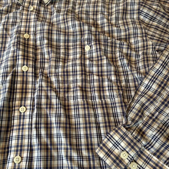 Vintage Penneys Towncraft Plaid Button Down Dad Shirt XXL - Picture 3 of 6